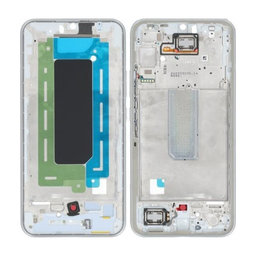 Samsung Galaxy A34 5G A346B - Střední Rám (Silver) - GH82-31312B Genuine Service Pack