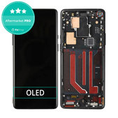 OnePlus 8 Pro - LCD Displej + Dotykové Sklo + Rám (Onyx Black) OLED