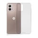 Fonex - Pouzdro Invisible pro Motorola Moto G53, transparentná