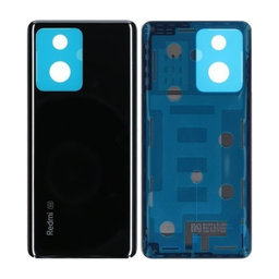 Xiaomi Redmi Note 12 Pro+ 5G - Bateriový Kryt (Midnight Black) - 1610111000836B Genuine Service Pack