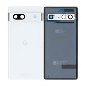 Google Pixel 7a - Bateriový Kryt (Snow) - G949-00389-00 Genuine Service Pack