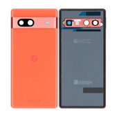Google Pixel 7a - Bateriový Kryt (Coral) - G949-00390-00 Genuine Service Pack