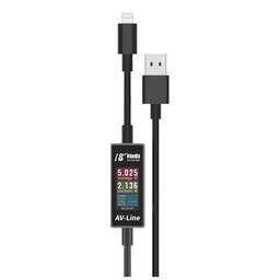 AV-Line - Smart Detekční Nabíjecí Kabel (Lightning - USB-A)