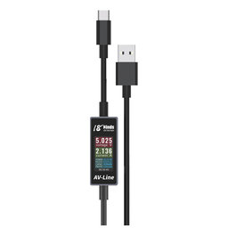 AV-Line - Smart Detekční Nabíjecí Kabel (USB-C - USB-A)