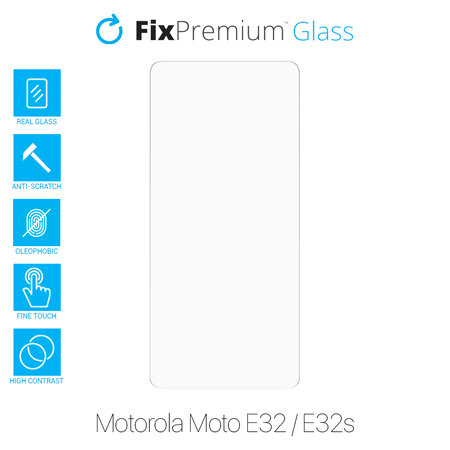 FixPremium Glass - Tvrzené Sklo pro Motorola Moto E32 a E32s