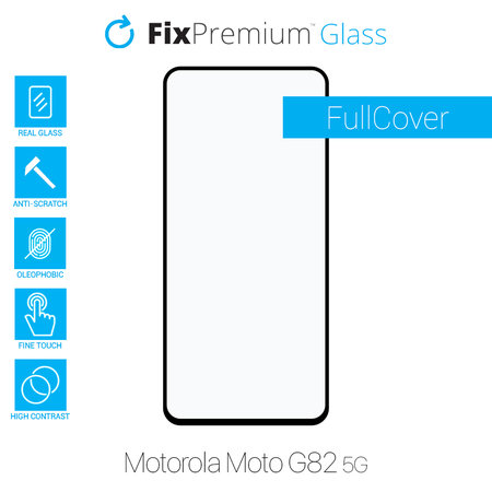 FixPremium FullCover Glass - Tvrzené Sklo pro Motorola Moto G82 5G
