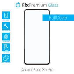 FixPremium FullCover Glass - Tvrzené Sklo pro Poco X5 Pro