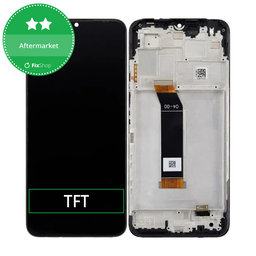 Xiaomi Poco M4 5G 22041219PG - LCD Displej + Dotykové Sklo + Rám (Power Black) - 560005L19P00 Genuine Service Pack