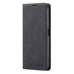FixPremium - Puzdro Business Wallet pro iPhone 13 mini, černá