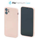 FixPremium - Puzdro Rubber pro iPhone 12 mini, oranžová