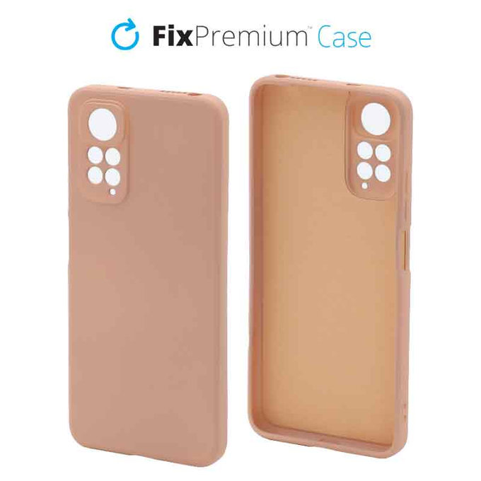 FixPremium - Puzdro Rubber pro Xiaomi Redmi Note 11, oranžová