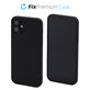 FixPremium - Puzdro Rubber pro iPhone 12 mini, černá
