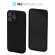 FixPremium - Puzdro Rubber pro iPhone 14 Pro Max, černá