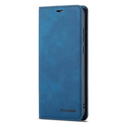 FixPremium - Puzdro Business Wallet pro iPhone 13 Pro, modrá