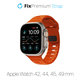 FixPremium - Řemínek Sport Silicone pro Apple Watch (42, 44, 45 a 49mm), oranžová