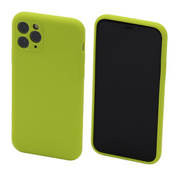 FixPremium - Silikónové Pouzdro pro iPhone 11 Pro, neon green