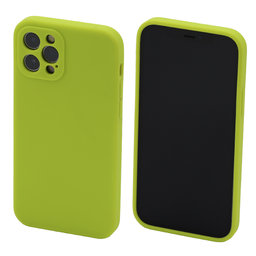 FixPremium - Silikónové Pouzdro pro iPhone 12 Pro, neon green