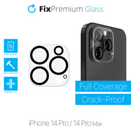 FixPremium Glass - Tvrdené sklo zadní kamery pro iPhone 14 Pro a 14 Pro Max