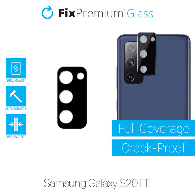 FixPremium Glass - Tvrdené sklo zadní kamery pro Samsung Galaxy S20 FE