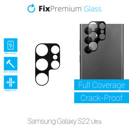 FixPremium Glass - Tvrdené sklo zadní kamery pro Samsung Galaxy S22 Ultra