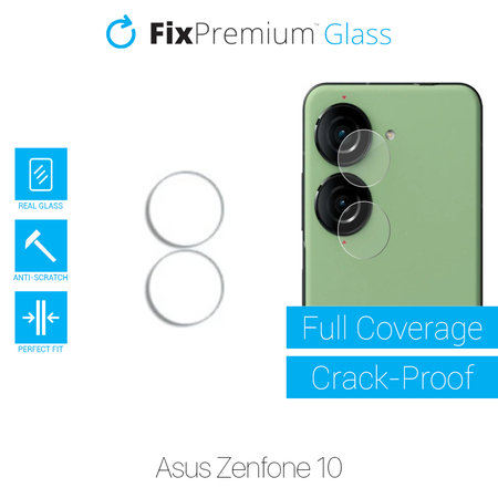 FixPremium Glass - Tvrdené sklo zadní kamery pro ASUS Zenfone 10