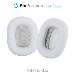 FixPremium - Náhradní Náušníky pro Apple AirPods Max, bílá