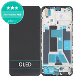 Realme 9 - LCD Displej + Dotykové Sklo + Rám (Meteor Black) OLED