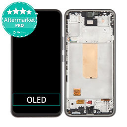 Samsung Galaxy A54 5G A546B - LCD Displej + Dotykové Sklo + Rám (Black) OLED