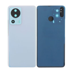 Xiaomi 13 Lite - Bateriový Kryt + Rám + Sklíčko Zadní Kamery (Blue)