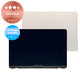Apple MacBook Air 13" M2 A2681 (2022) - LCD Displej + Přední Sklo + Kryt (Starlight) Refurbished