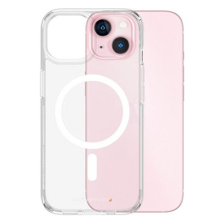 PanzerGlass - Pouzdro HardCase D3O s MagSafe pro iPhone 15, transparentná