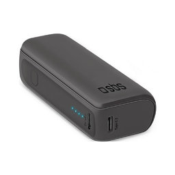 SBS - PowerBank NanoTube, 5000 mAh, černá