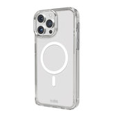 SBS - Puzdro Light Mag s MagSafe pro iPhone 15 Pro Max, transparentní