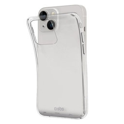 SBS - Pouzdro Skinny pro iPhone 15 Plus, transparentná