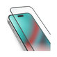 SBS - Tvrzené sklo Full Cover pro iPhone 15 Pro, černá