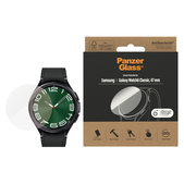 Tvrzené sklo Flat Glass AB pro Samsung Galaxy Watch6 47 mm, Čirá, PanzerGlass