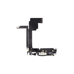 Apple iPhone 15 Pro Max - Nabíjecí Konektor + Flex Kabel (Black Titanium)