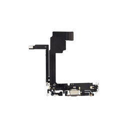 Apple iPhone 15 Pro Max - Nabíjecí Konektor + Flex Kabel (Natural Titanium)
