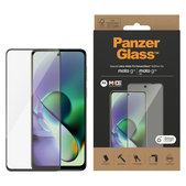 Tvrzené sklo UWF pro Motorola Moto G14/G54 5G, Černá, PanzerGlass