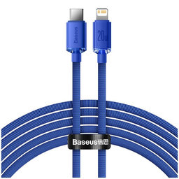 Baseus - Lightning / USB-C Kabel (2m), modrá