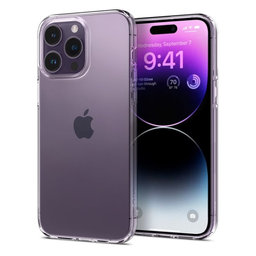Spigen - Pouzdro Liquid Crystal pro iPhone 14 Pro, crystal clear