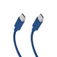 SBS - Kabel USB-C/USB-C, 60W, PD, 1.5m, modrá