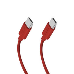 SBS - Kabel USB-C/USB-C, 60W, PD, 1.5m, červená