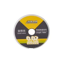 Gold Wire - Drát na Separování LCD Displejů (0.02mm x 100M)