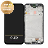 Samsung Galaxy A15 4G, A15 5G A155F, A156B - LCD Displej + Dotykové Sklo + Rám (Black) - GH82-33637A, GH82-33638A Genuine Service Pack