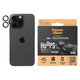 Ochranný kryt objektivu Hoops pro iPhone 15 Pro/15 Pro Max, Black Titanium, PanzerGlass