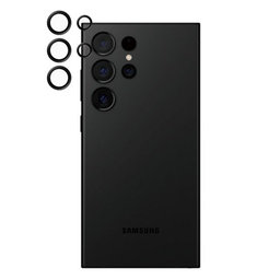 PanzerGlass - Ochranný Kryt Objektivu Fotoaparátu Hoops pro Samsung Galaxy S24 Ultra, černá