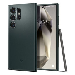 Spigen - Pouzdro Thin Fit pro Samsung Galaxy S24 Ultra, Abyss Green