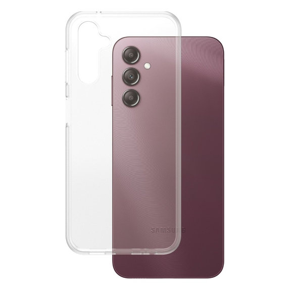 Pouzdro TPU pro Samsung Galaxy A14/A14 5G, Transparentní, SAFE by PanzerGlass