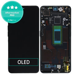 Oppo Reno 8 Pro CPH2357 - LCD Displej + Dotykové Sklo + Rám (Glazed Black) OLED